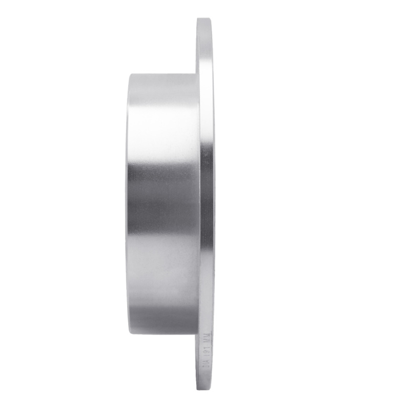 Subaru Impreza Brake Rotor (1) - Rear Left - R1 Concepts - Drilled & Slotted - Silver - `08-`15